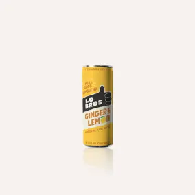 Lo Bros Ginger & Lemon Kombucha (250 ml)