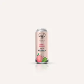 KAYTEA Organic Ice Tea - White Peach Green Tea (330 ml)