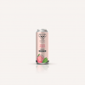KAYTEA Organic Ice Tea - White Peach Green Tea (330 ml)