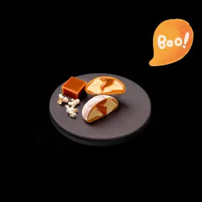 Caramel Popcorn Frozen Mochi